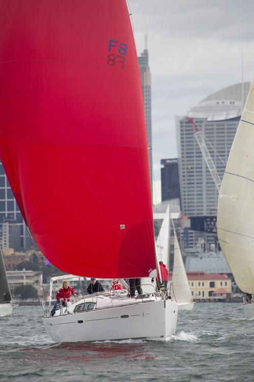 Jason Daisley's Quattro had his first win of the season. © David Brogan www.sailpix.com.au